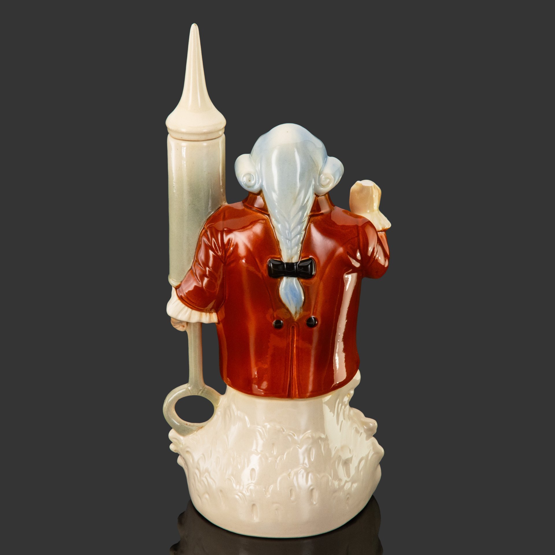 Штоф фигурный "Домашний доктор", Schaefer & Vater, фаянс, роспись, Германия, 1930-1962 гг.