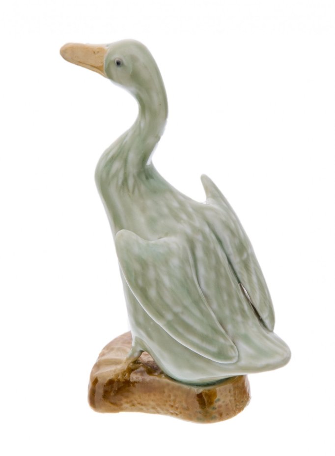 Статуэтка "Гусь", фарфор, роспись, Китай, 1970-1990 гг.