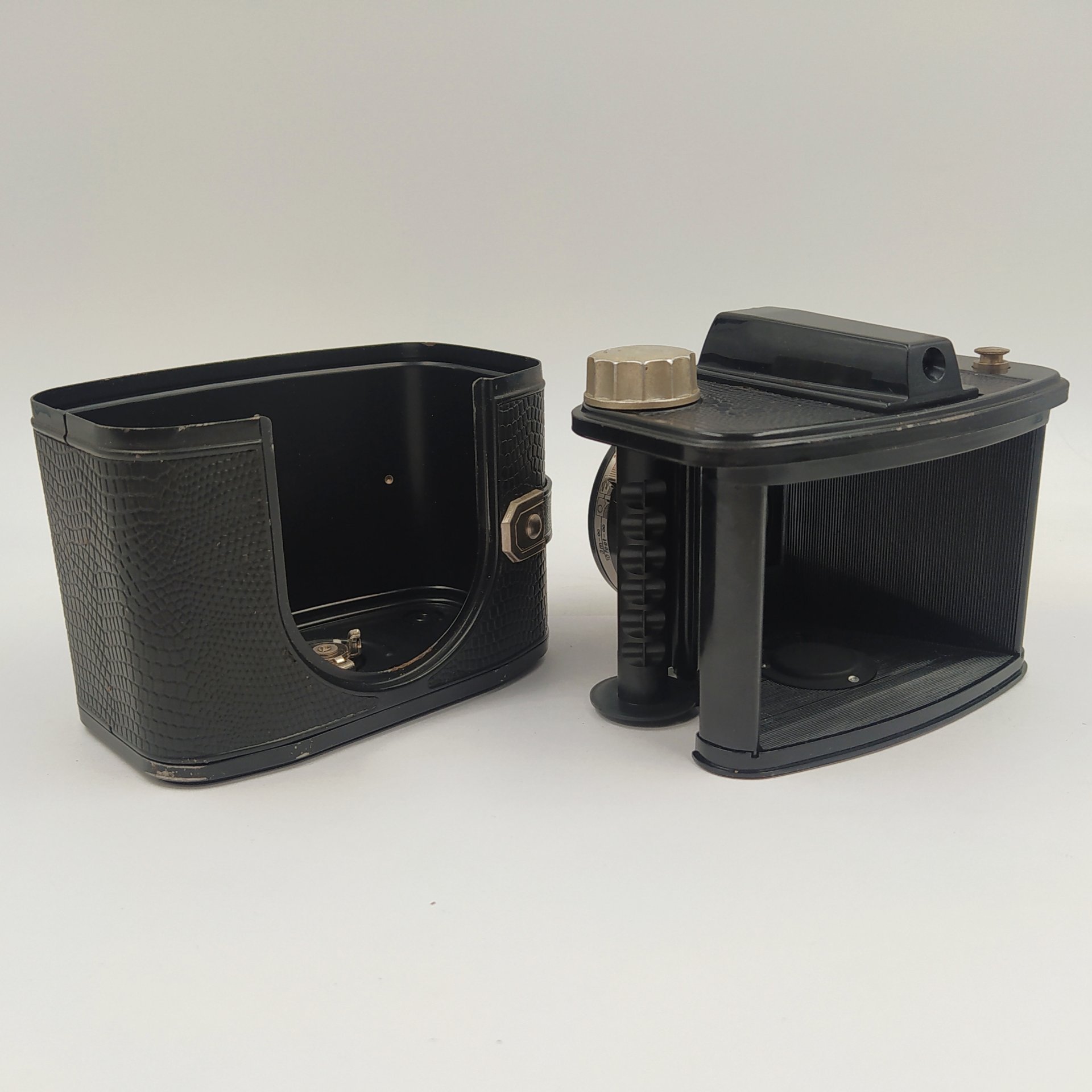 Фотоаппарат "Agfa Clack", металл, стекло, искусственная кожа, Германия, 1954-1965 гг.