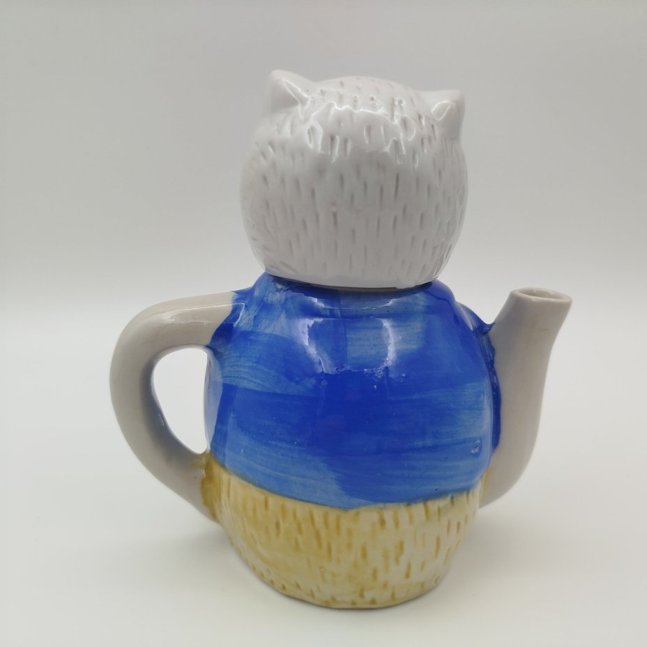 Чайник декоративный "Сова", фарфор, роспись, Европа, 2000-2010 гг.