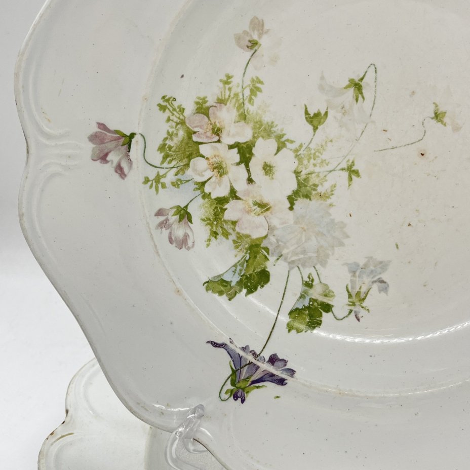 Набор из 2 обеденных тарелок с цветочным декором