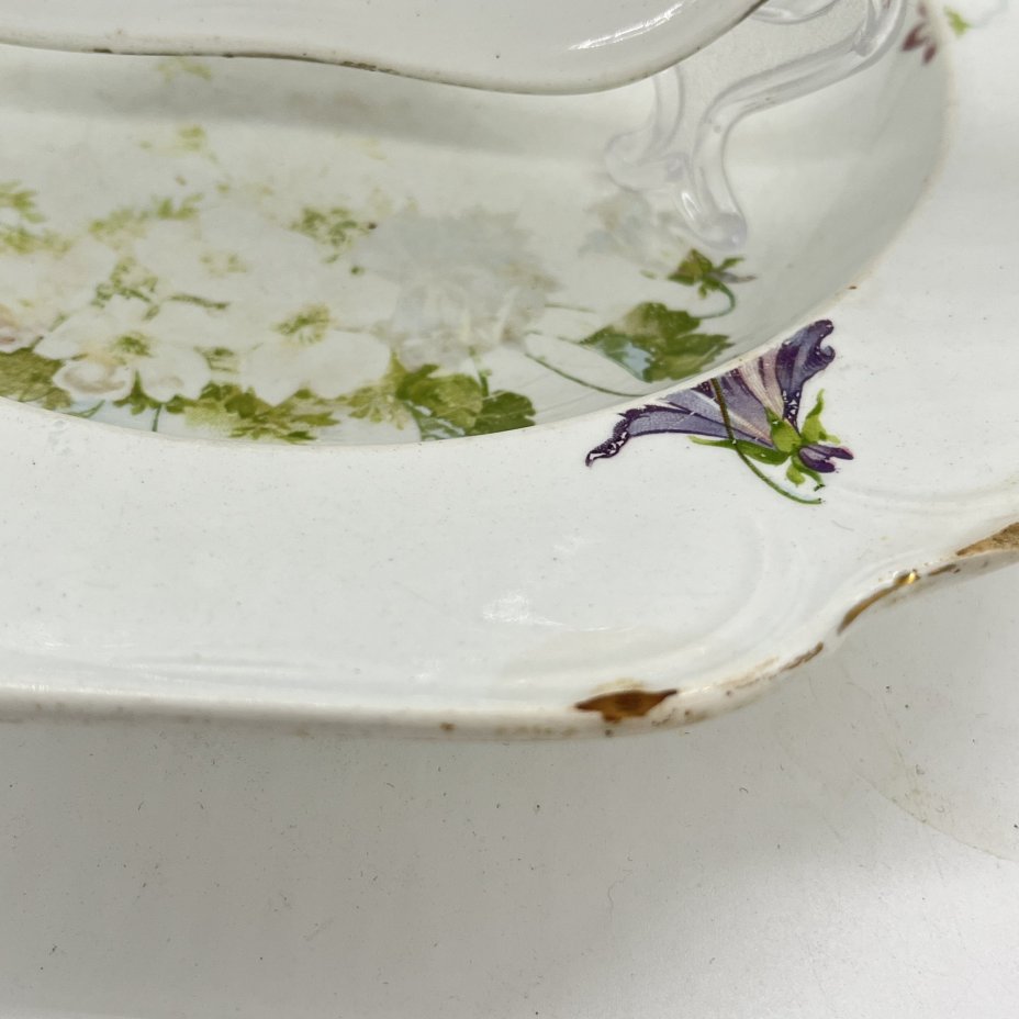 Набор из 2 обеденных тарелок с цветочным декором