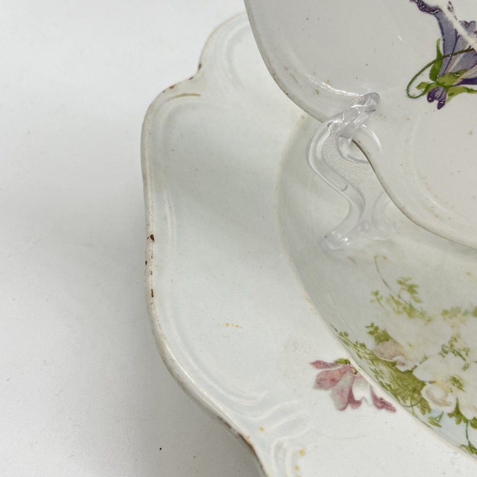 Набор из 2 обеденных тарелок с цветочным декором