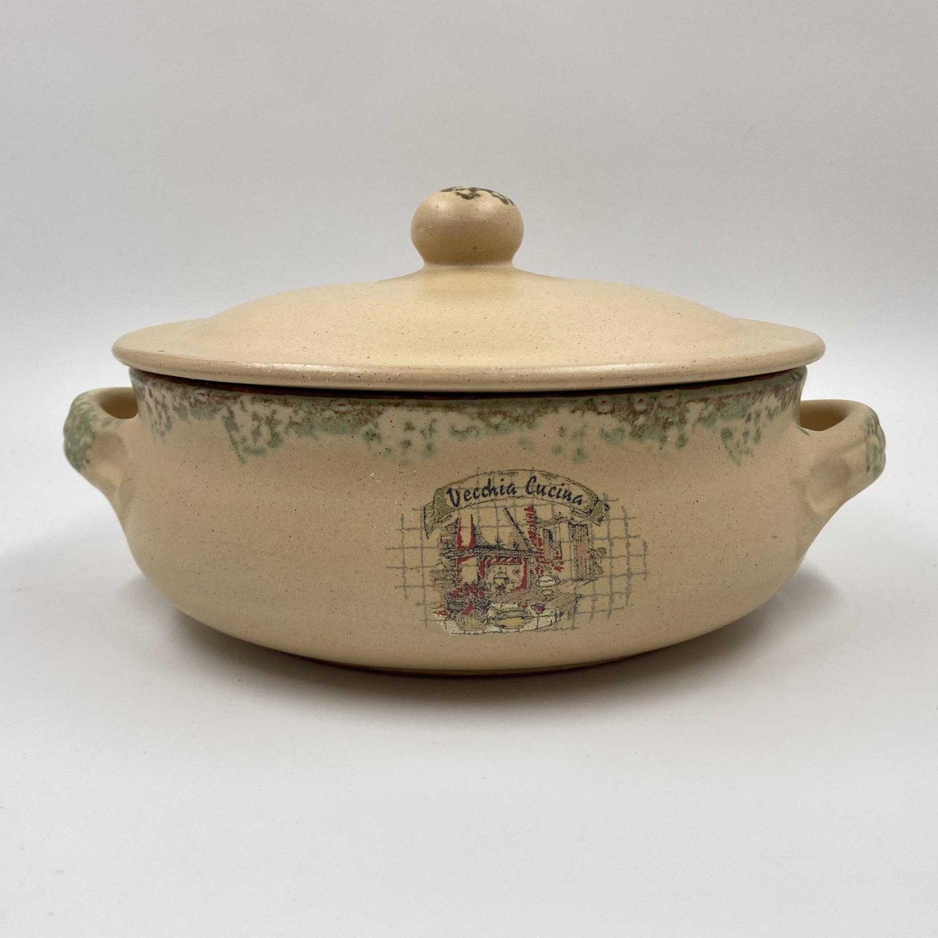 Супница для сервировки стола, Vecchia Cucina, керамика, поливы, Китай, 2000-2010 гг., Китай
