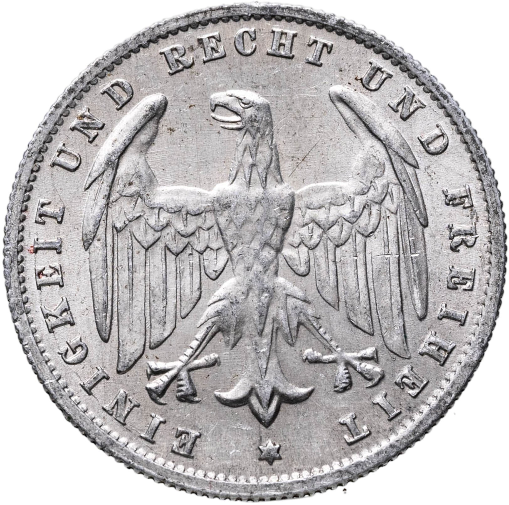 Германия 500 марок (mark) 1923 A  знак монетного двора "A" — Берлин