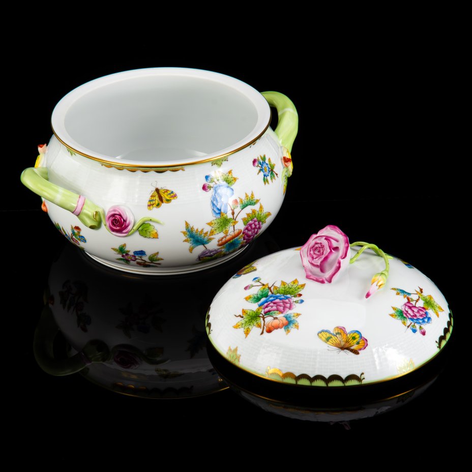 Супница из сервиза "Королева Виктория", Herend (Херенд)