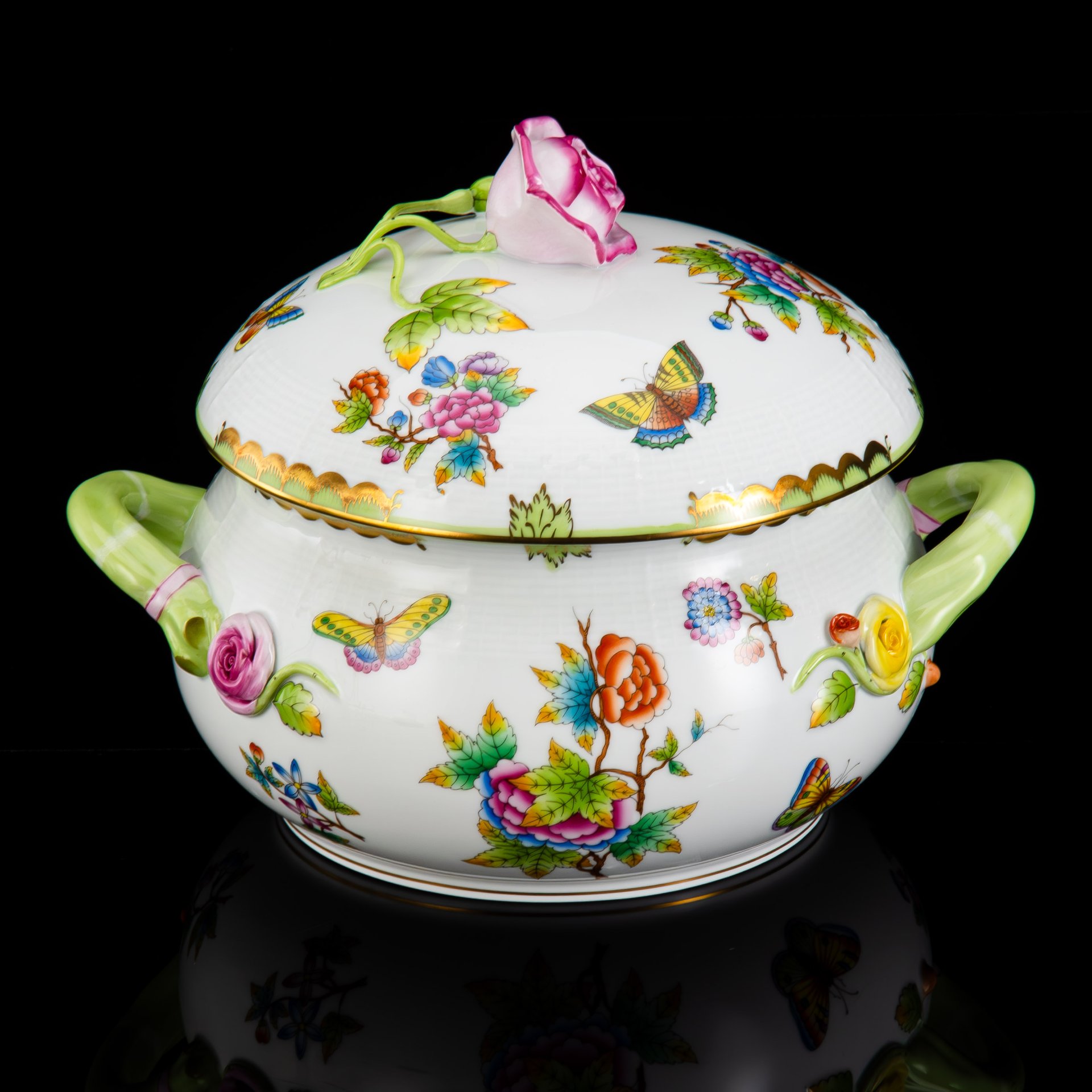 Супница из сервиза "Королева Виктория", Herend (Херенд)