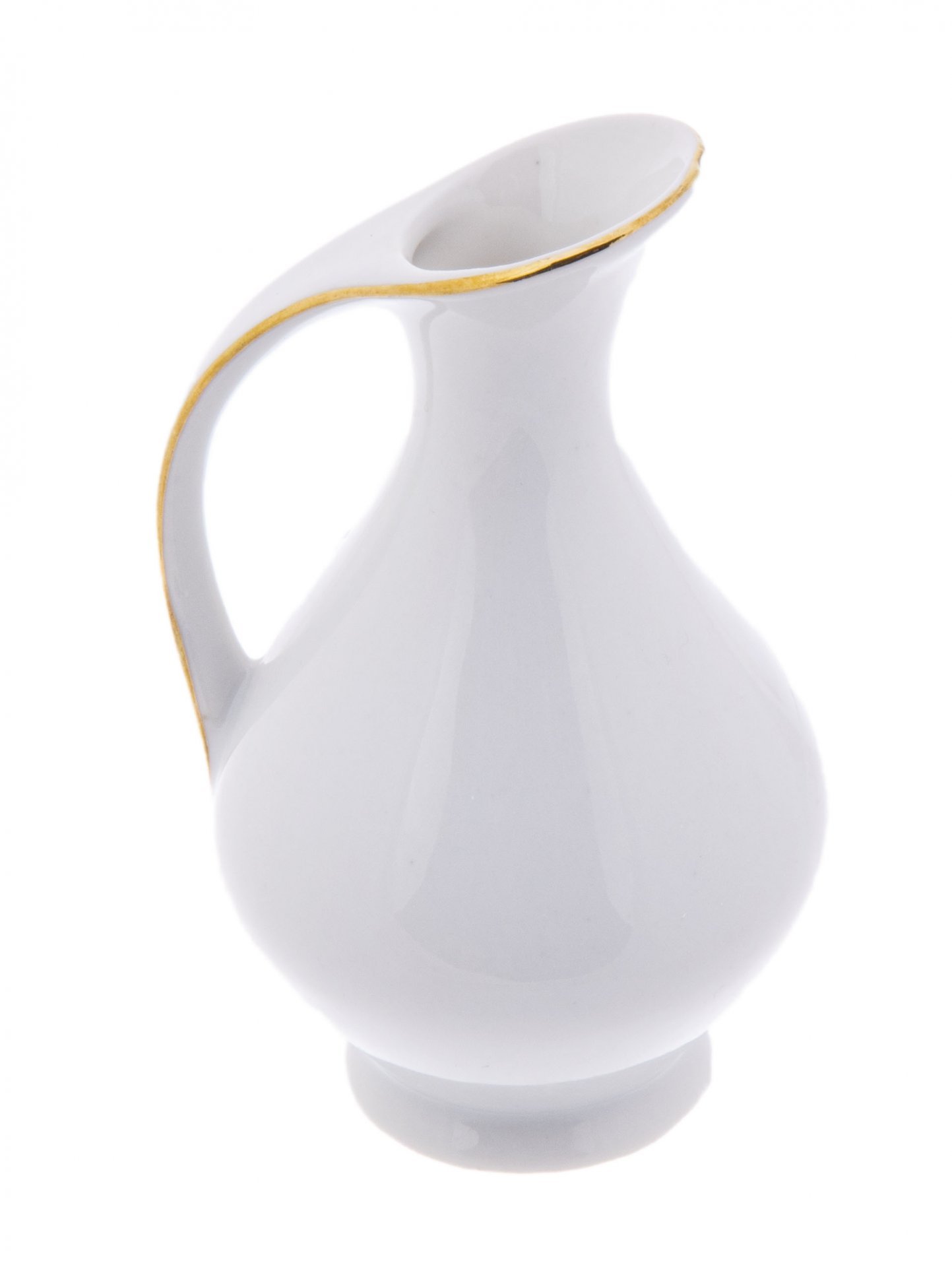 Вазочка с декором розы, фарфор, деколь, мануфактура "Plankenhammer porcelain", Германия, 1920-1945 гг., Pirkenhammer