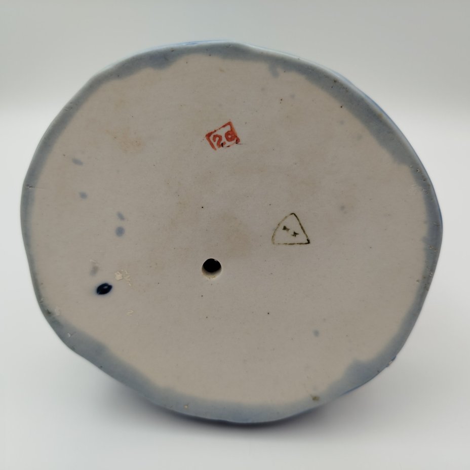 Статуэтка «Хозяйка Медной горы», скульптор Л.Н. Шушканова, фарфор, роспись, золочение, Турыгинский фарфоровый завод артели «Художественная керамика» (Гжель), СССР, 1950-1960 гг.