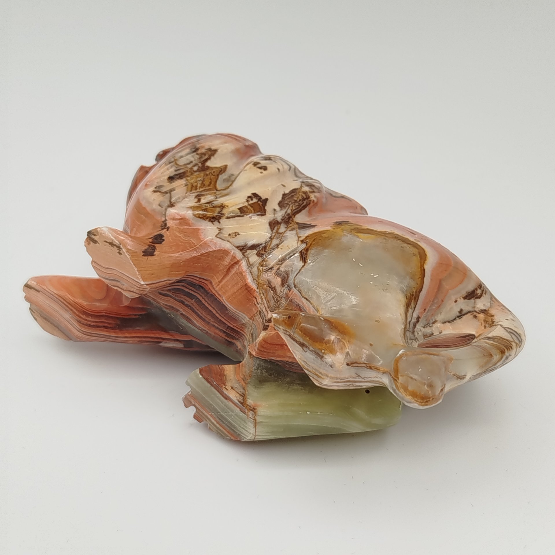 Статуэтка "Лев", оникс, резьба, Азия, 2000-2015 гг.