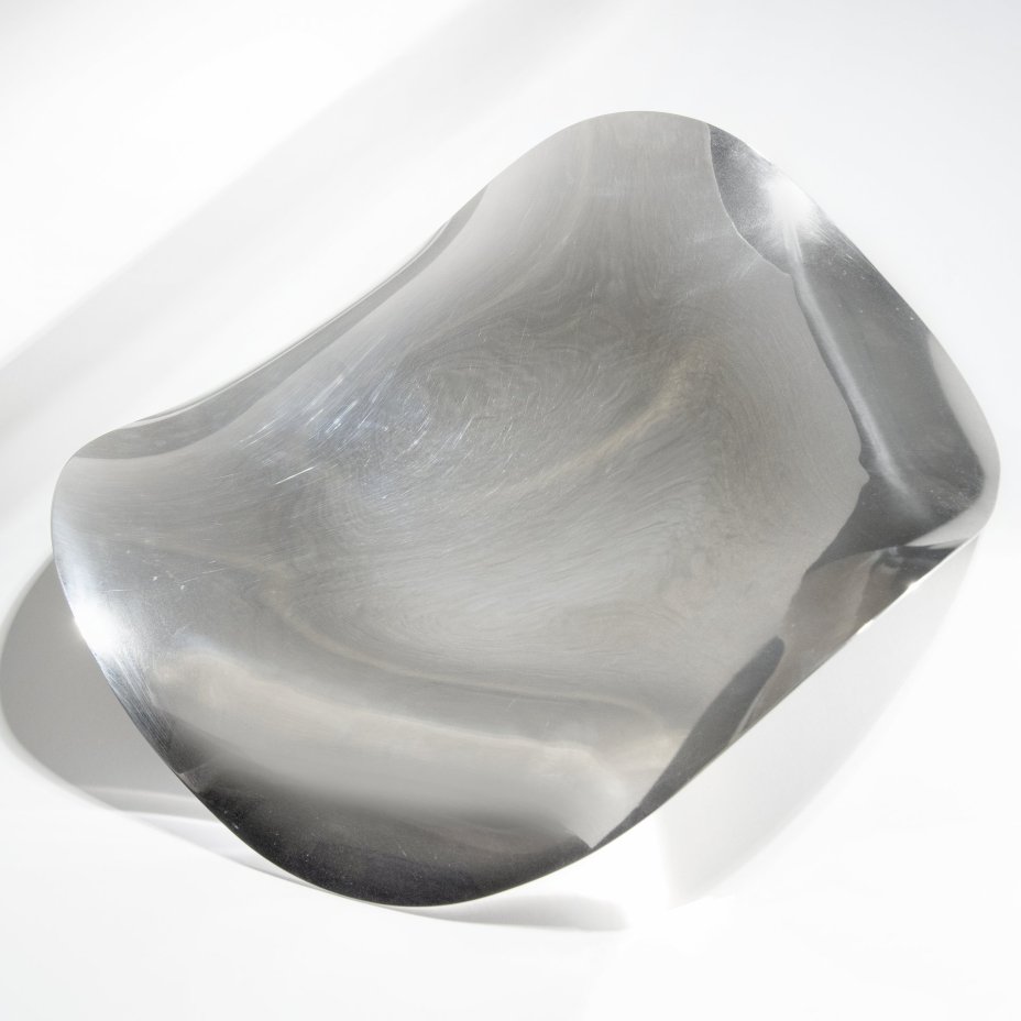Ваза (фруктовница) необычной формы, металл, фирма "Georg Jensen", Дания, 2000-2015 гг., Georg Jensen
