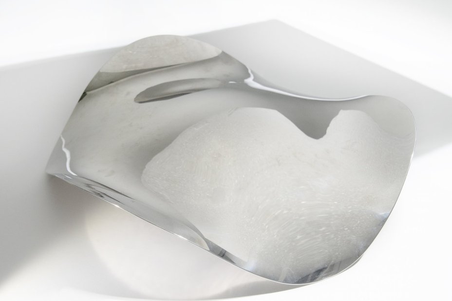 Ваза (фруктовница) необычной формы, металл, фирма "Georg Jensen", Дания, 2000-2015 гг., Georg Jensen