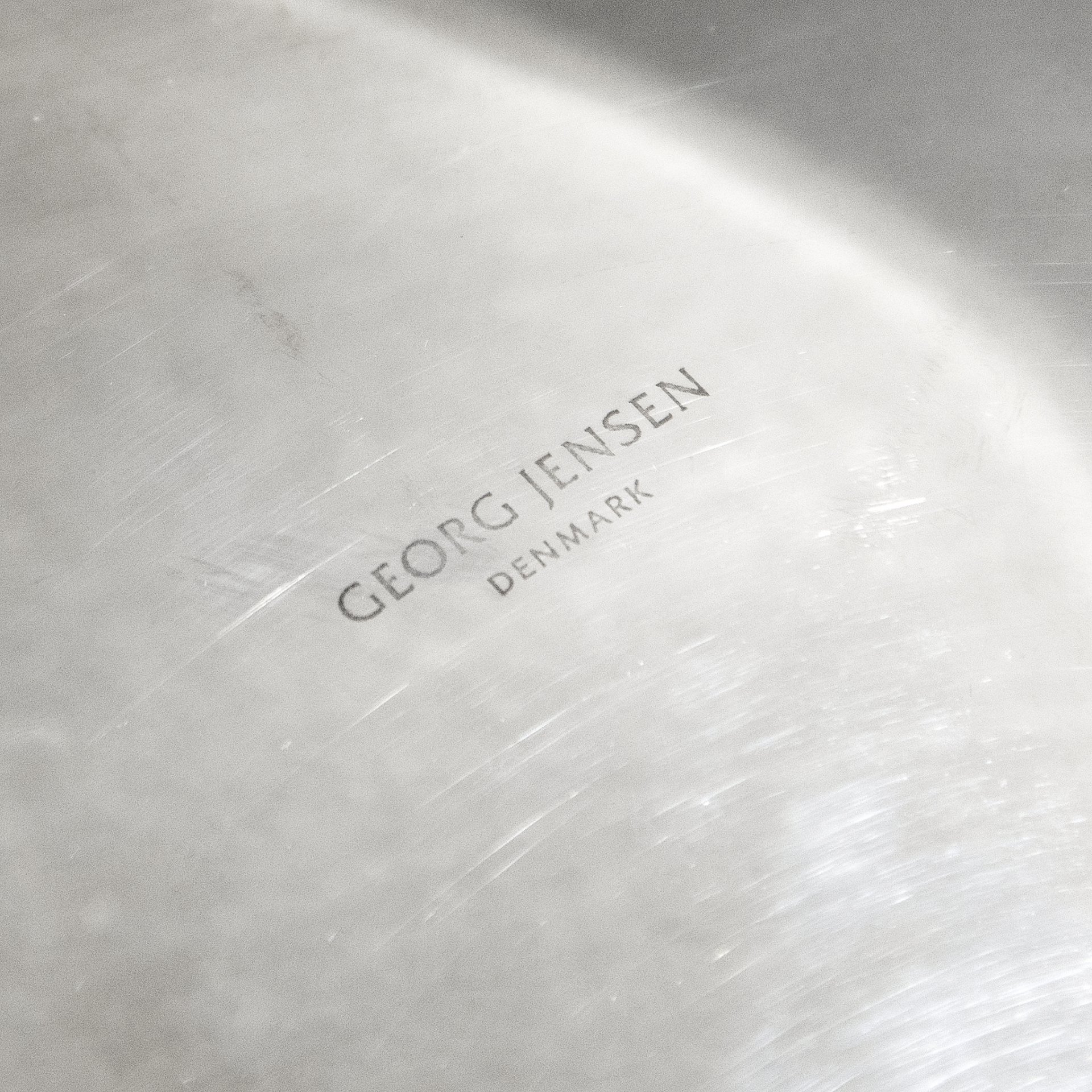 Ваза (фруктовница) необычной формы, металл, фирма "Georg Jensen", Дания, 2000-2015 гг. — фото 4