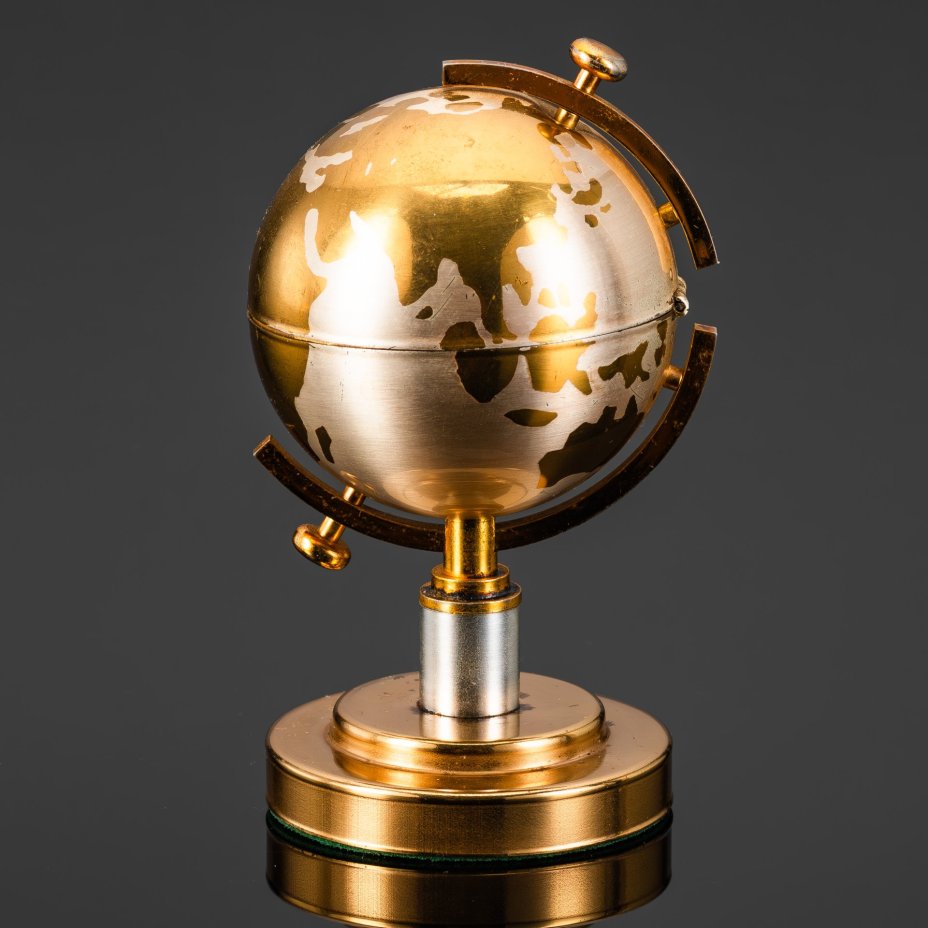 Зажигалка заправляемая "Глобус"