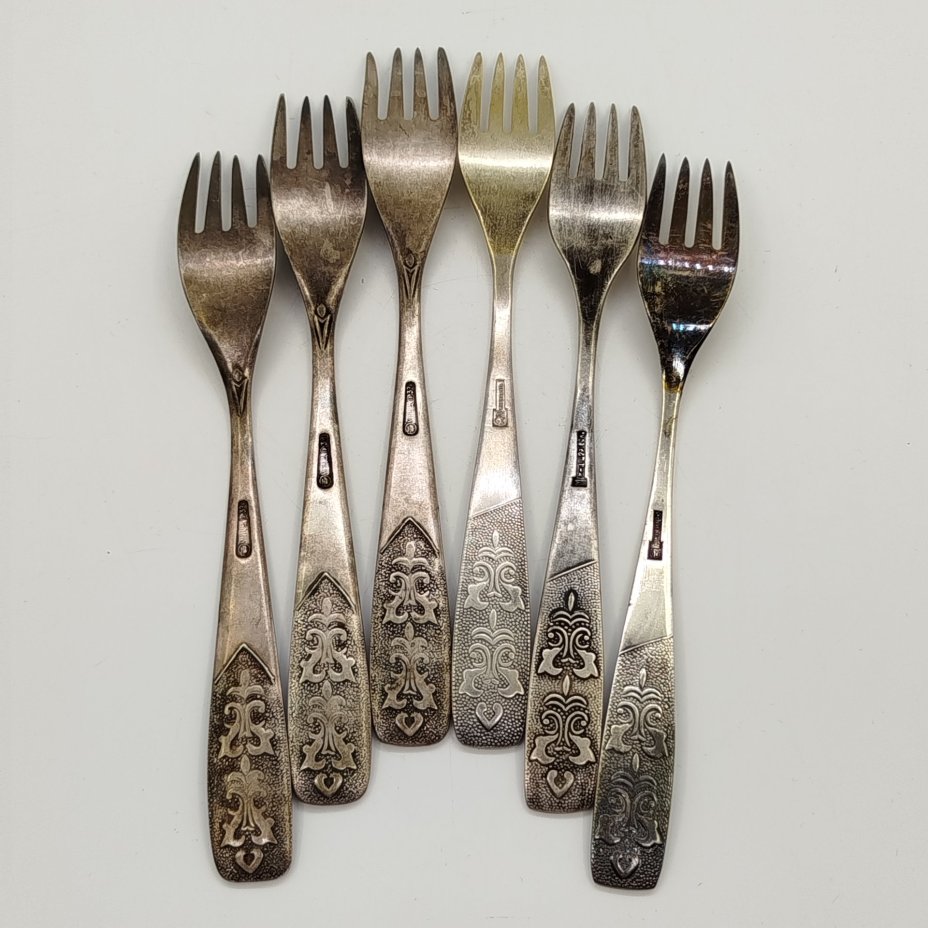 Набор из шести столовых вилок «Хмель» (в подборе)