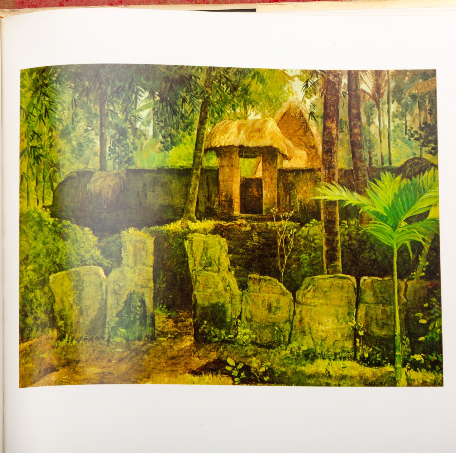 Набор книг "Картины и скульптуры. Коллекция президента Республики Индонезия Сукарно". Том I-V.