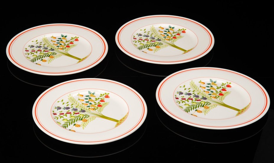 Набор больших сервировочных тарелок на 4 персоны, коллекция Bon Appetit, Villeroy & Boch