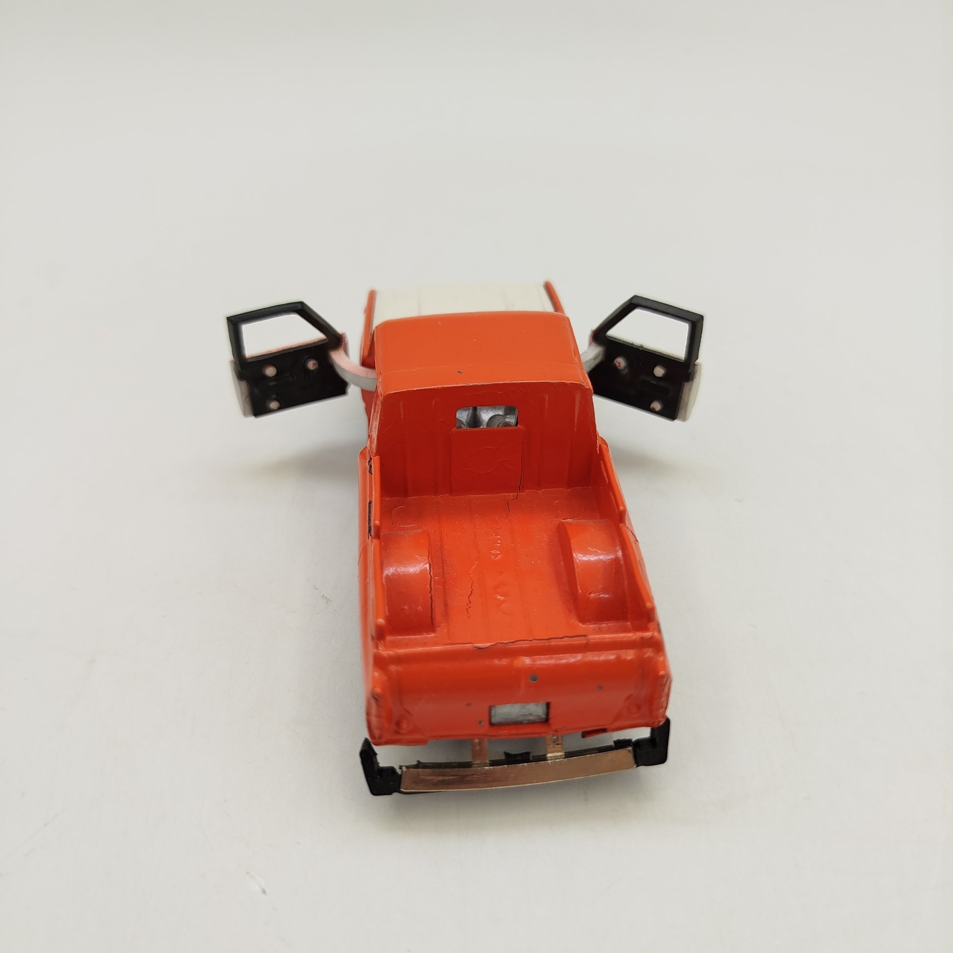 Модель автомобиля Москвич пикап "Полтава", масштаб 1:43, металл, СССР, 1980-1990 гг.