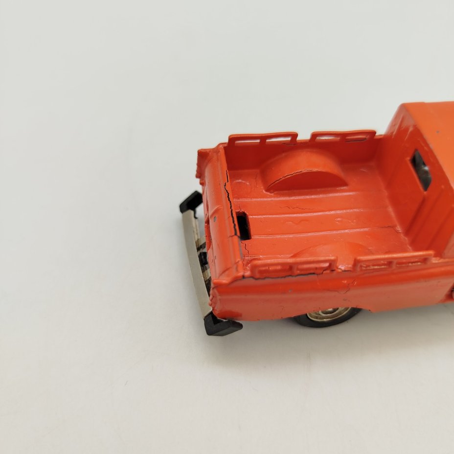 Модель автомобиля Москвич пикап "Полтава", масштаб 1:43, металл, СССР, 1980-1990 гг.