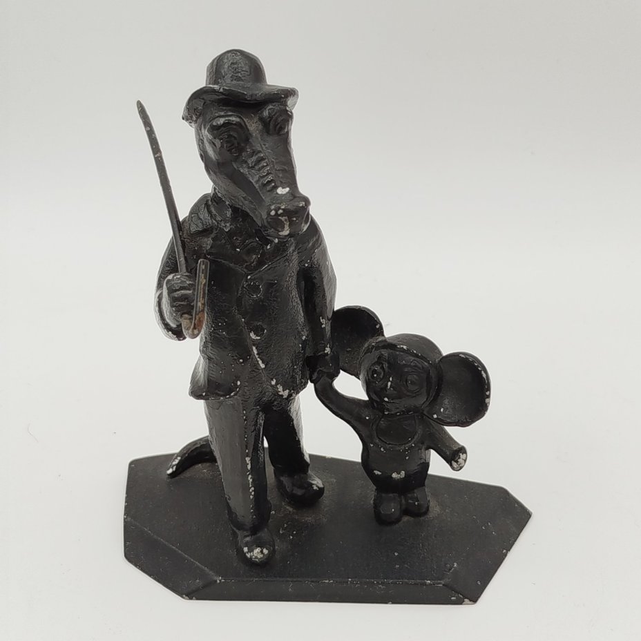 Статуэтка "Крокодил Гена и Чебурашка"