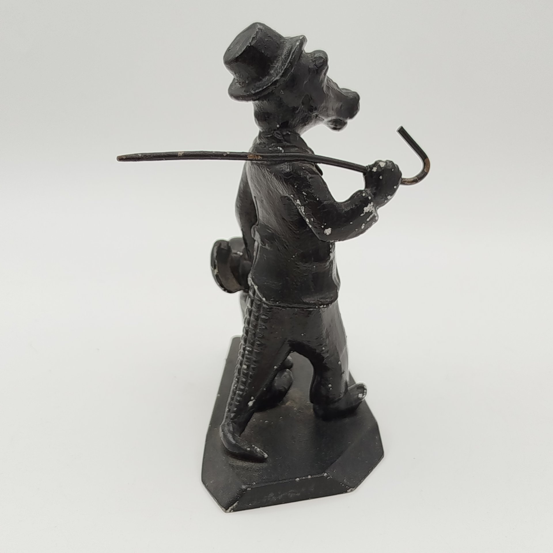 Статуэтка "Крокодил Гена и Чебурашка", металл, крашение, СССР, 1970-1990 гг.