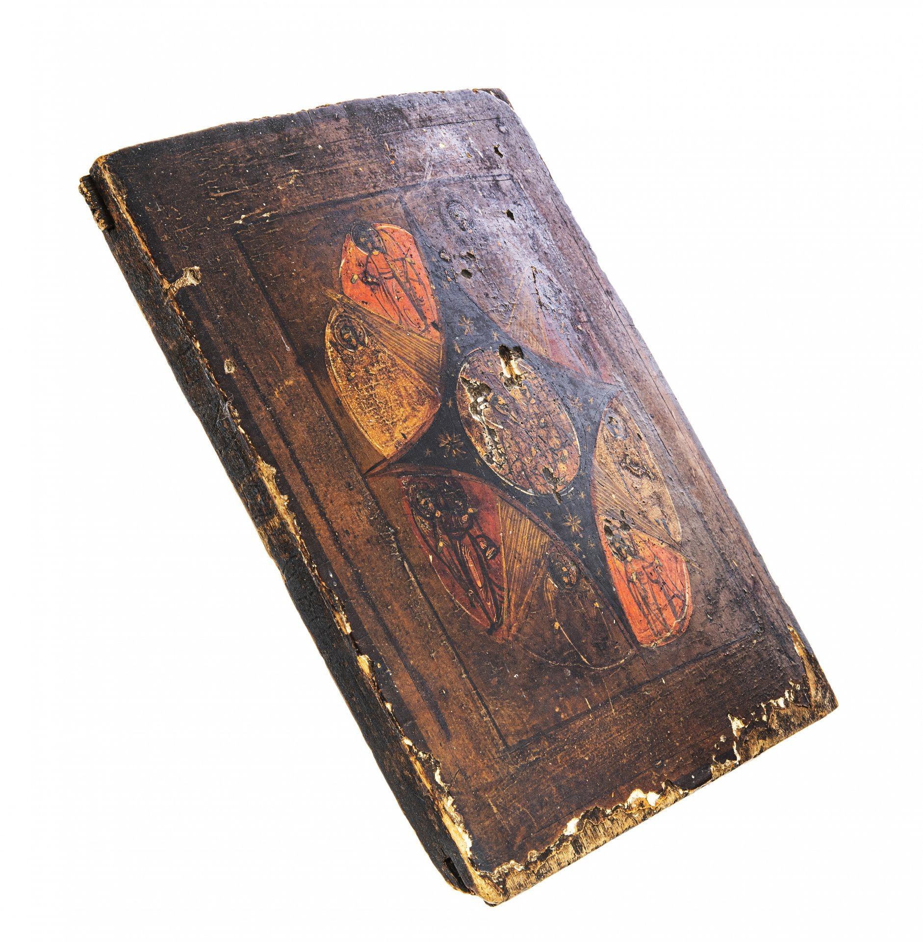 Икона Божией Матери "Неопалимая купина", дерево, Российская Империя, 1850-1900 гг.