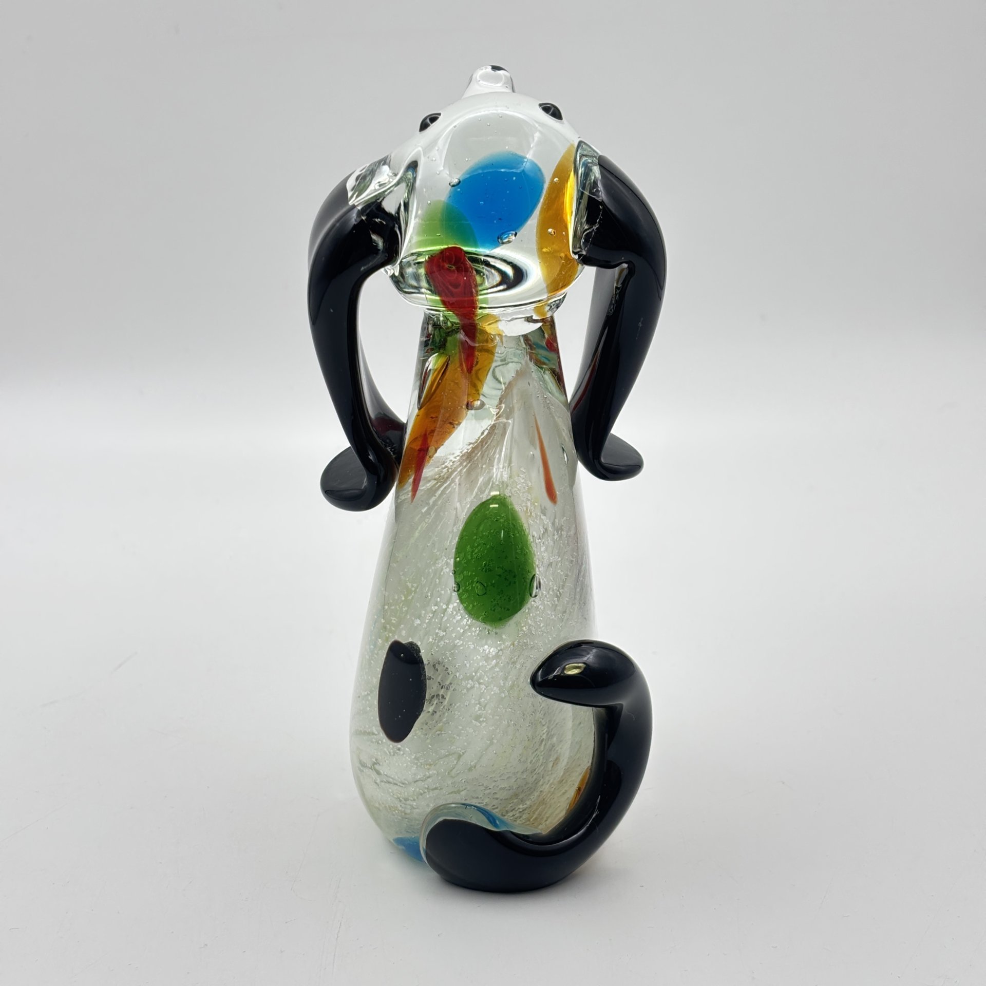 Статуэтка "Собака" ("Такса"), стекло, гутная техника, Европа, 1970-2000 гг.