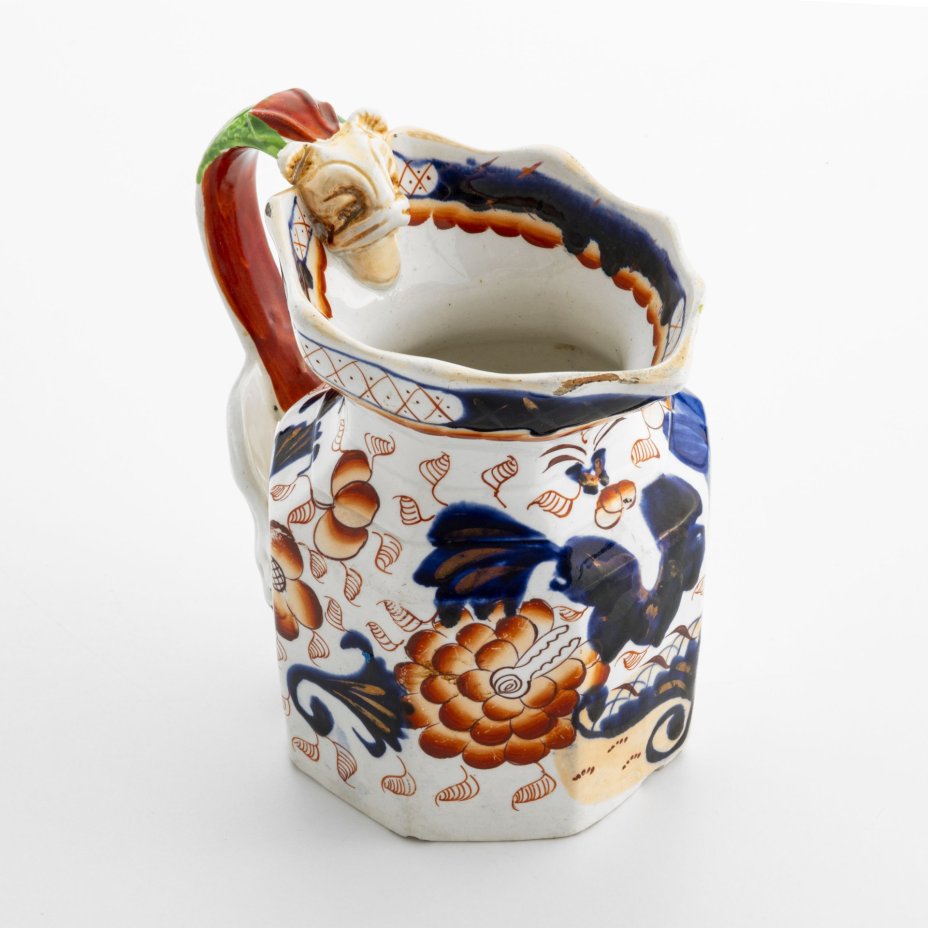 Кувшин, украшенный рельефным декором, китайская коллекция, Mason's ironstone
