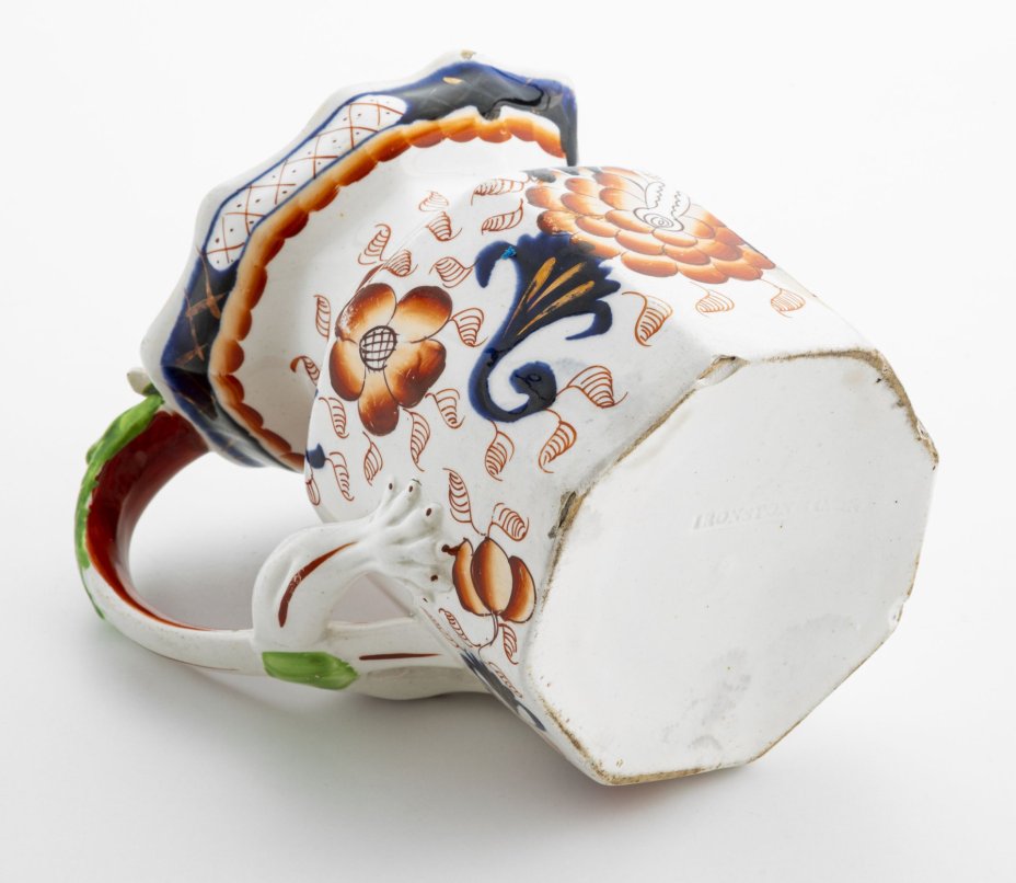 Кувшин, украшенный рельефным декором, китайская коллекция, Mason's ironstone