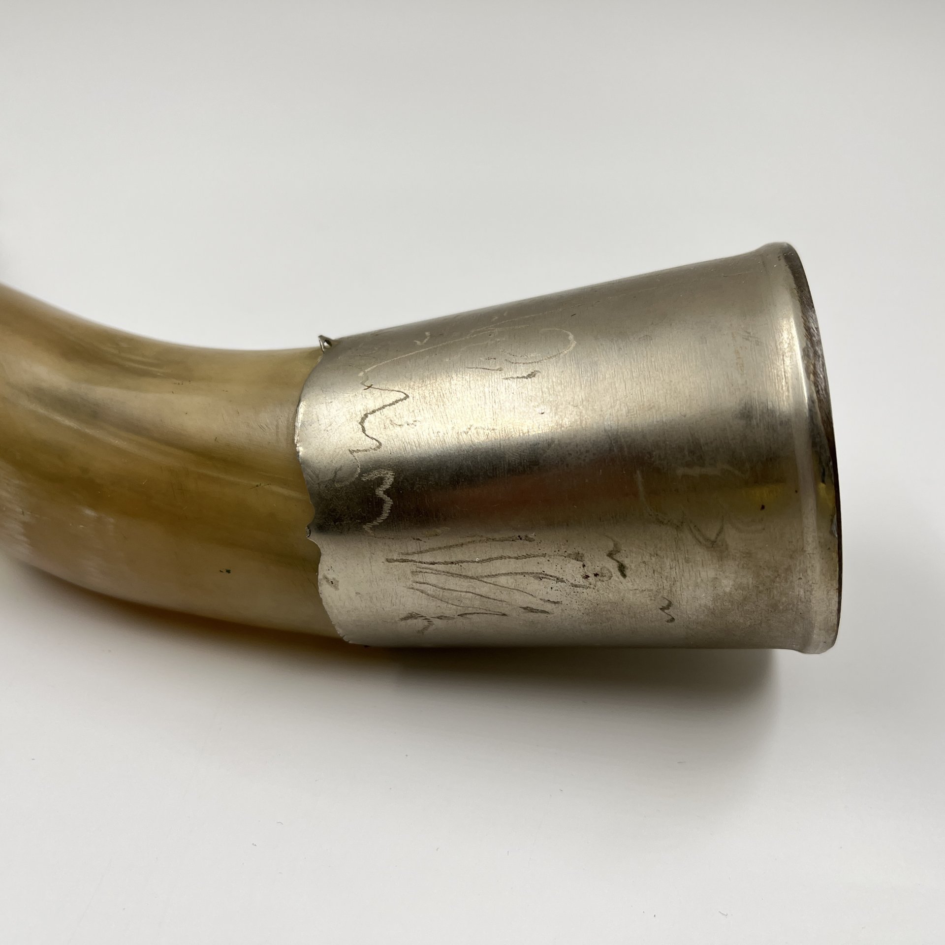 Рог изобилия (кубок для вина), металл, рог, СССР, 1970-1990 гг.