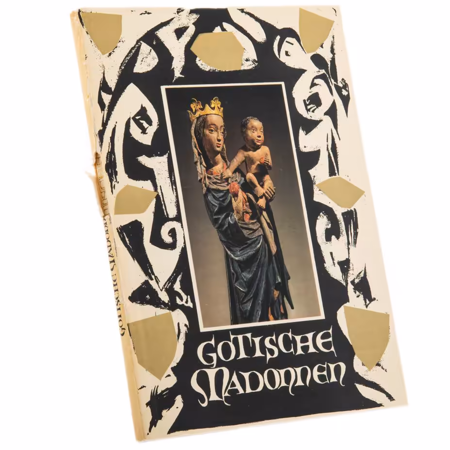 Bucina Ferdinand "Gotische Madonnen" (иллюстрированный альбом на немецком языке), бумага, печать, издательство "Artia", Прага, Чехословакия, 1958 г., Издательство «Artia»