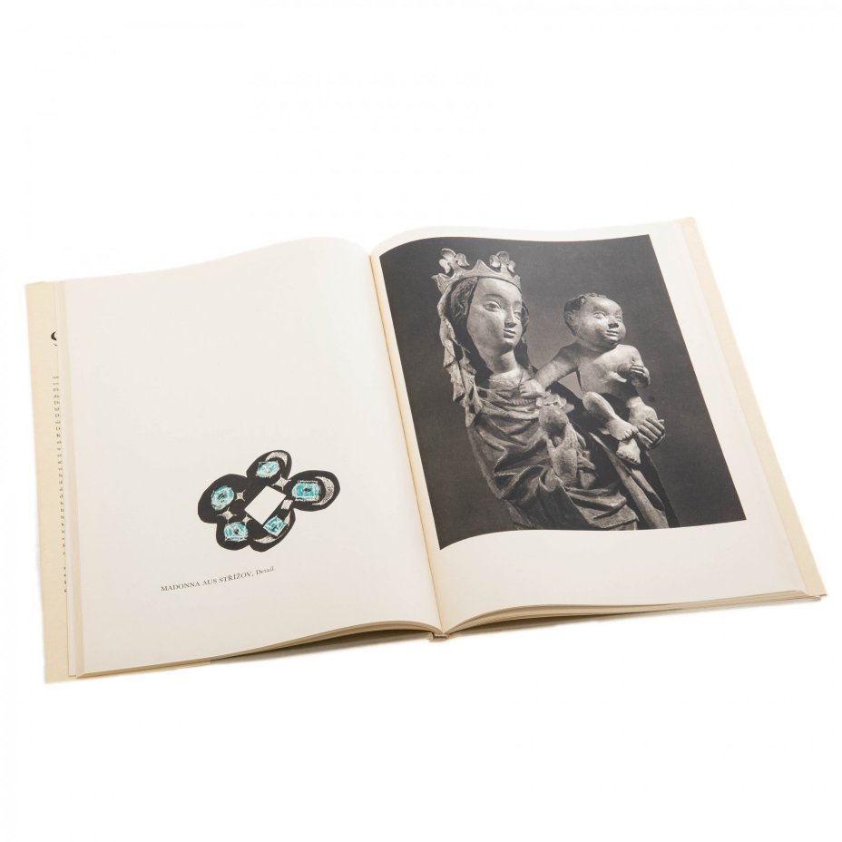 Bucina Ferdinand "Gotische Madonnen" (иллюстрированный альбом на немецком языке), бумага, печать, издательство "Artia", Прага, Чехословакия, 1958 г., Издательство «Artia»