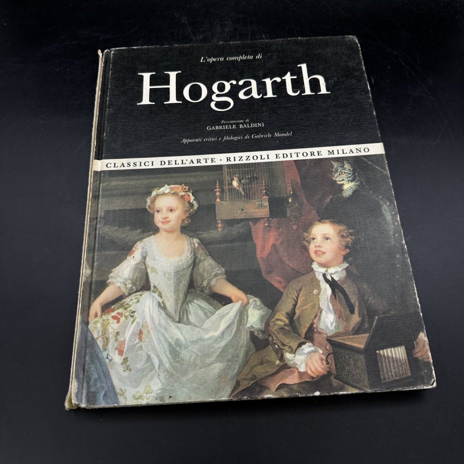 Альбом "L'opera completa di Hogarth" (на итальянском)