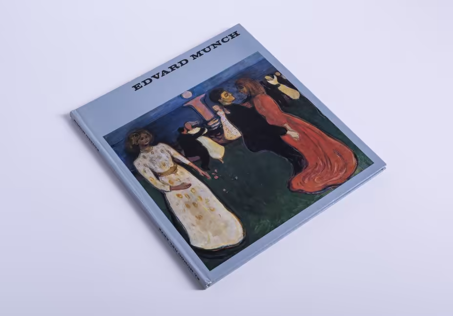 Вернер Тимм  «Эдвард Мунк» (на немецком языке), издательство "Henschelverlag Kunst und Gesellschaft", Берлин, ГДР, 1982 г., Издательство «Henschelverlag Kunst und Gesellschaft»
