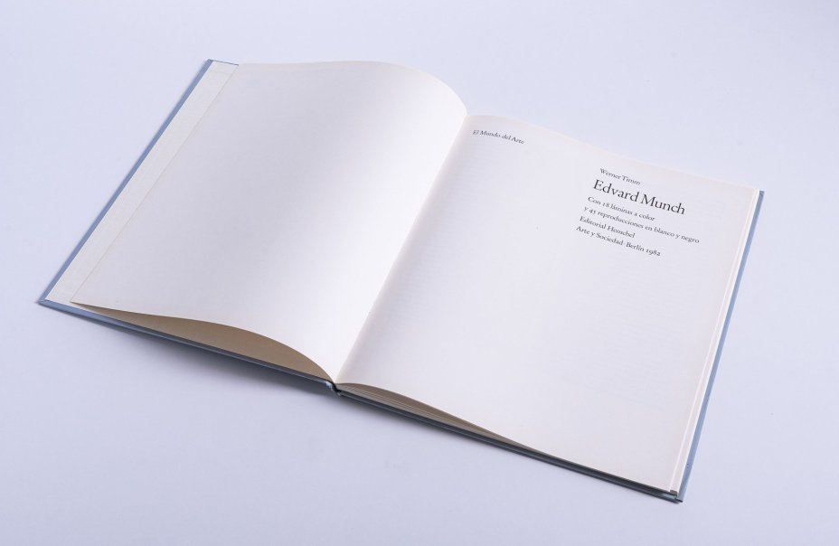 Вернер Тимм  «Эдвард Мунк» (на немецком языке), издательство "Henschelverlag Kunst und Gesellschaft", Берлин, ГДР, 1982 г., Издательство «Henschelverlag Kunst und Gesellschaft»