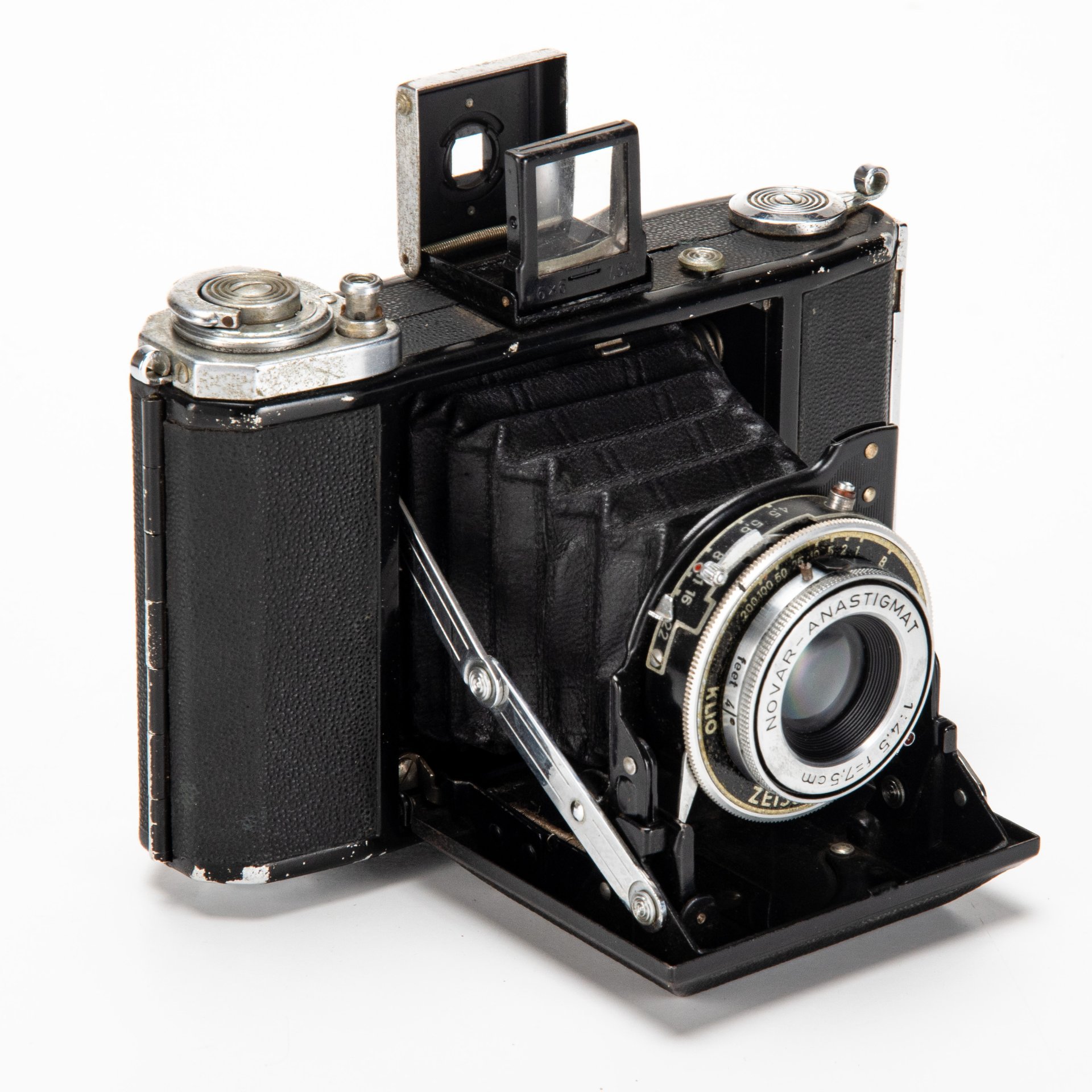 Фотоаппарат "Ikonta 521/16", металл, кожа, стекло, Carl Zeiss, Германия, 1938-1951 гг., Carl Zeiss