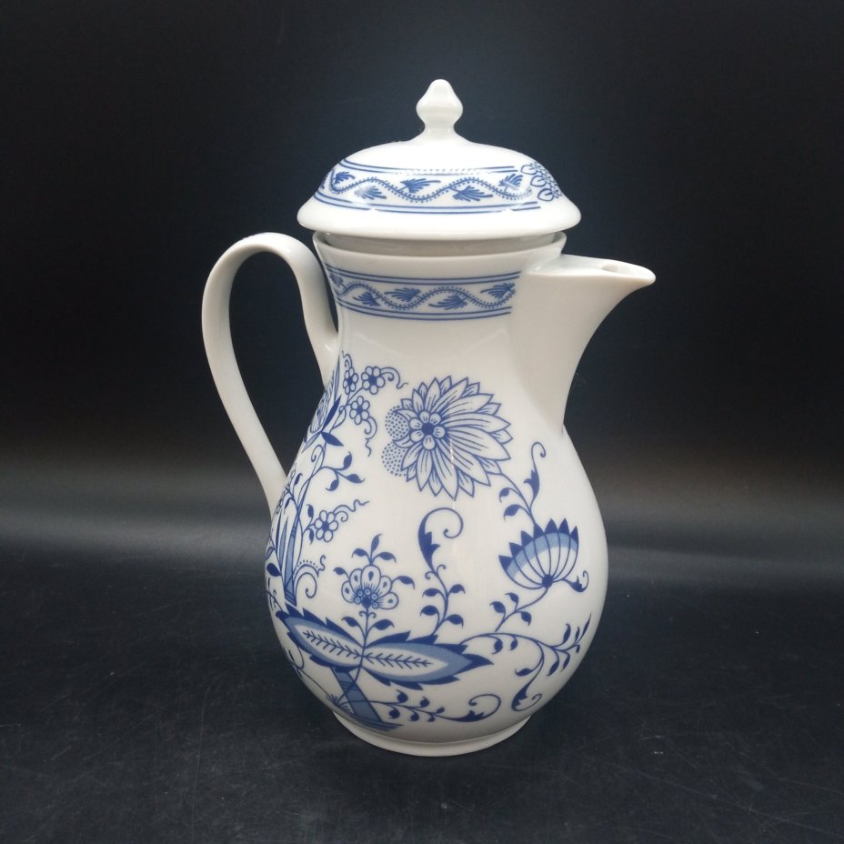 Кофейник с цветочным орнаментом, Bohemia