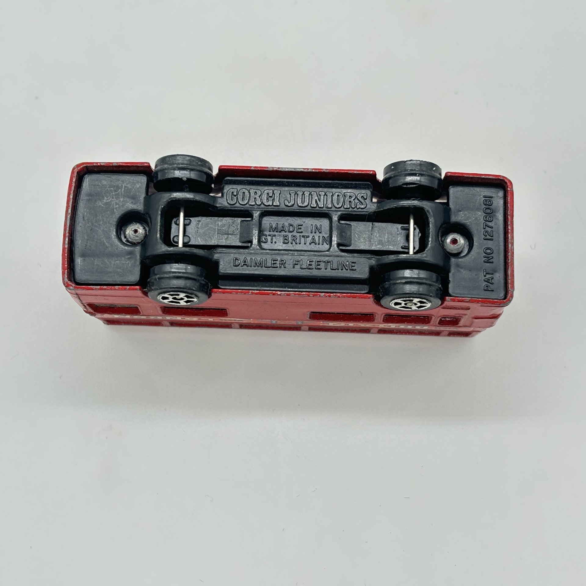 Модель машины (игрушка) "Daimler fleetline", Corgy Juniors, металл, пластик