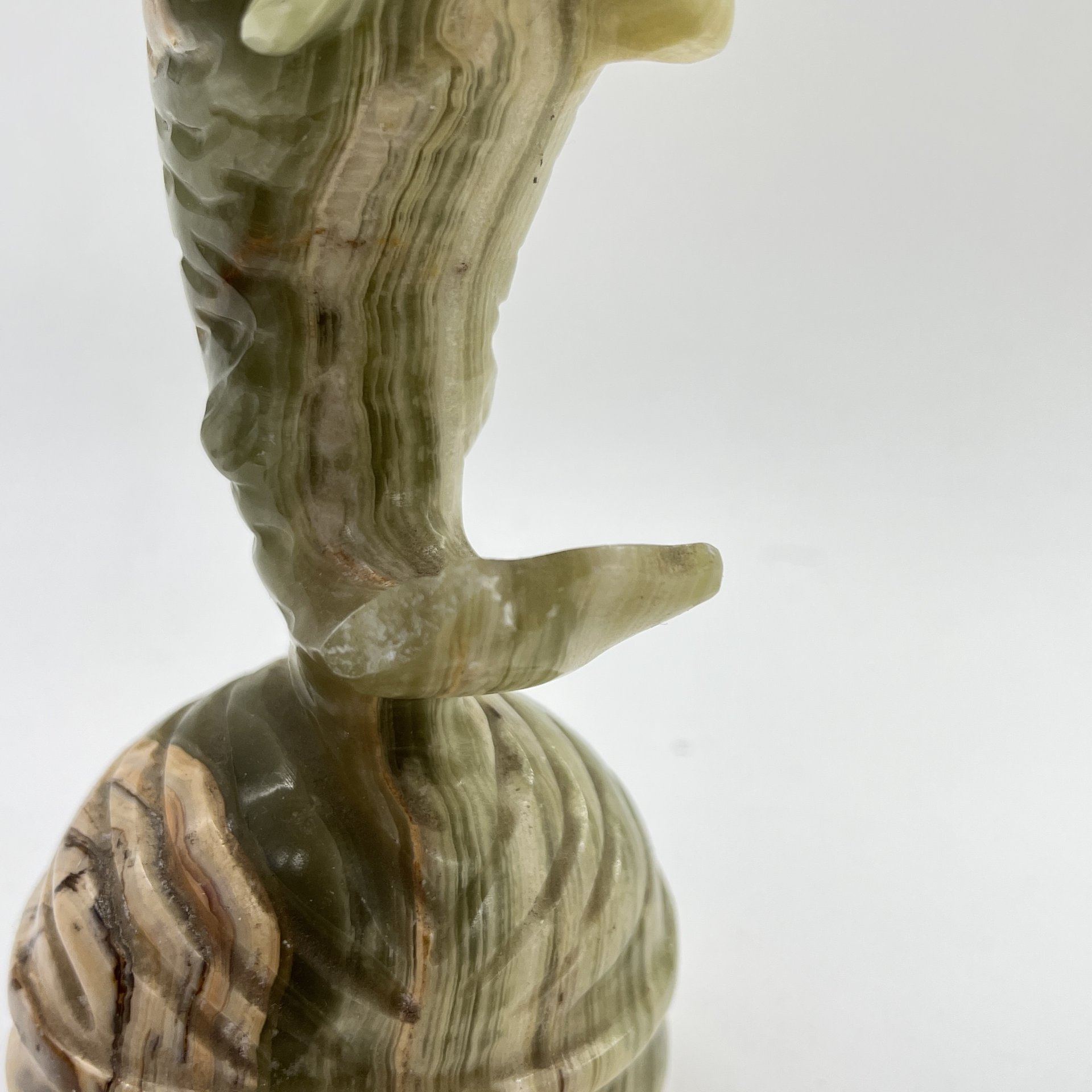 Статуэтка "Рыба в прыжке", натуральный камень, резьба, Азия, 2000-2010 гг.