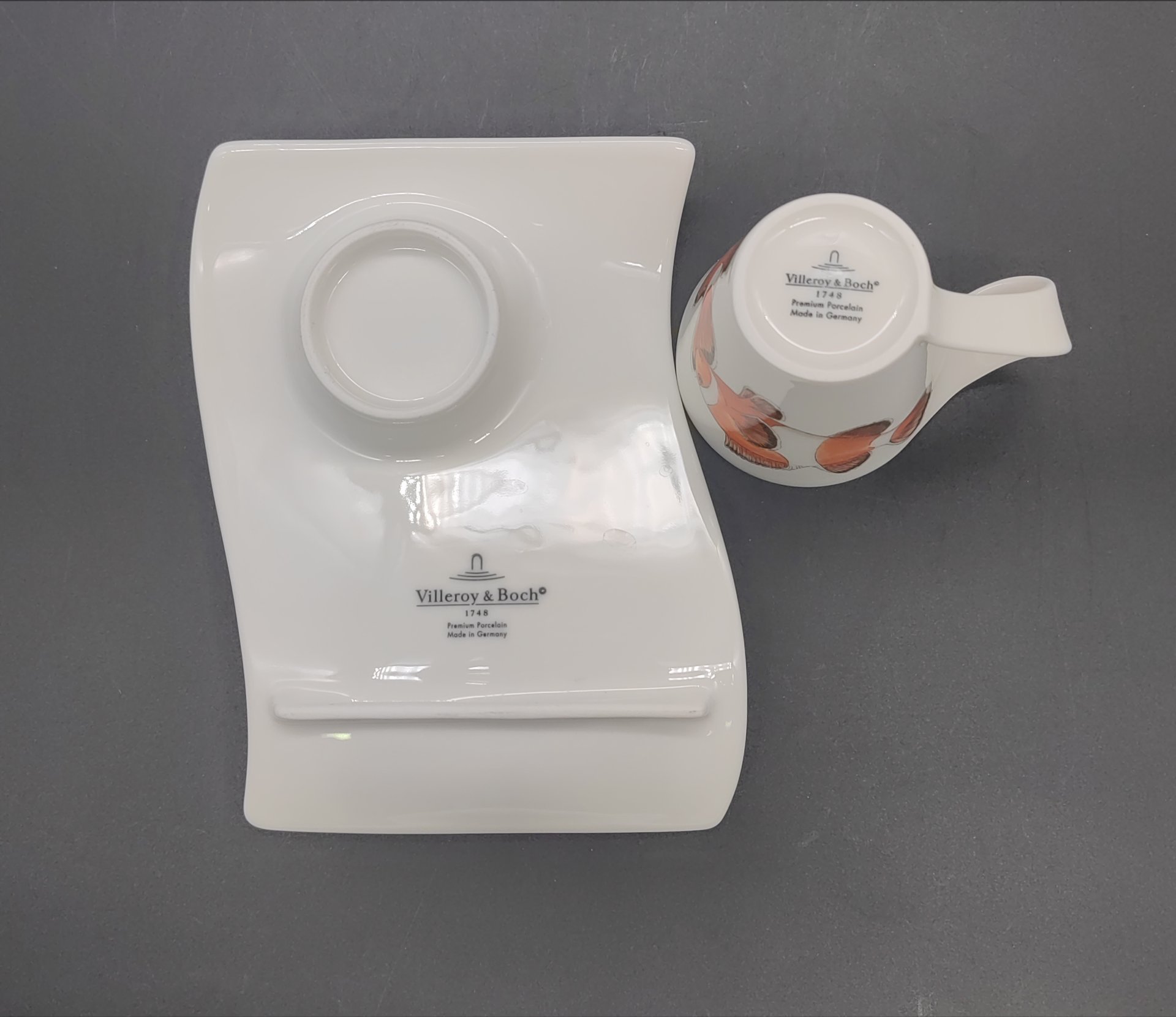 Кофейная пара с изображением рыбки New Wave Caffe, Villeroy & Boch