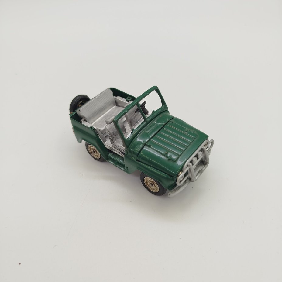 Модель автомобиля в масштабе 1:43 "УАЗ-469", металл, пластик, СССР, 1970-1990 гг.
