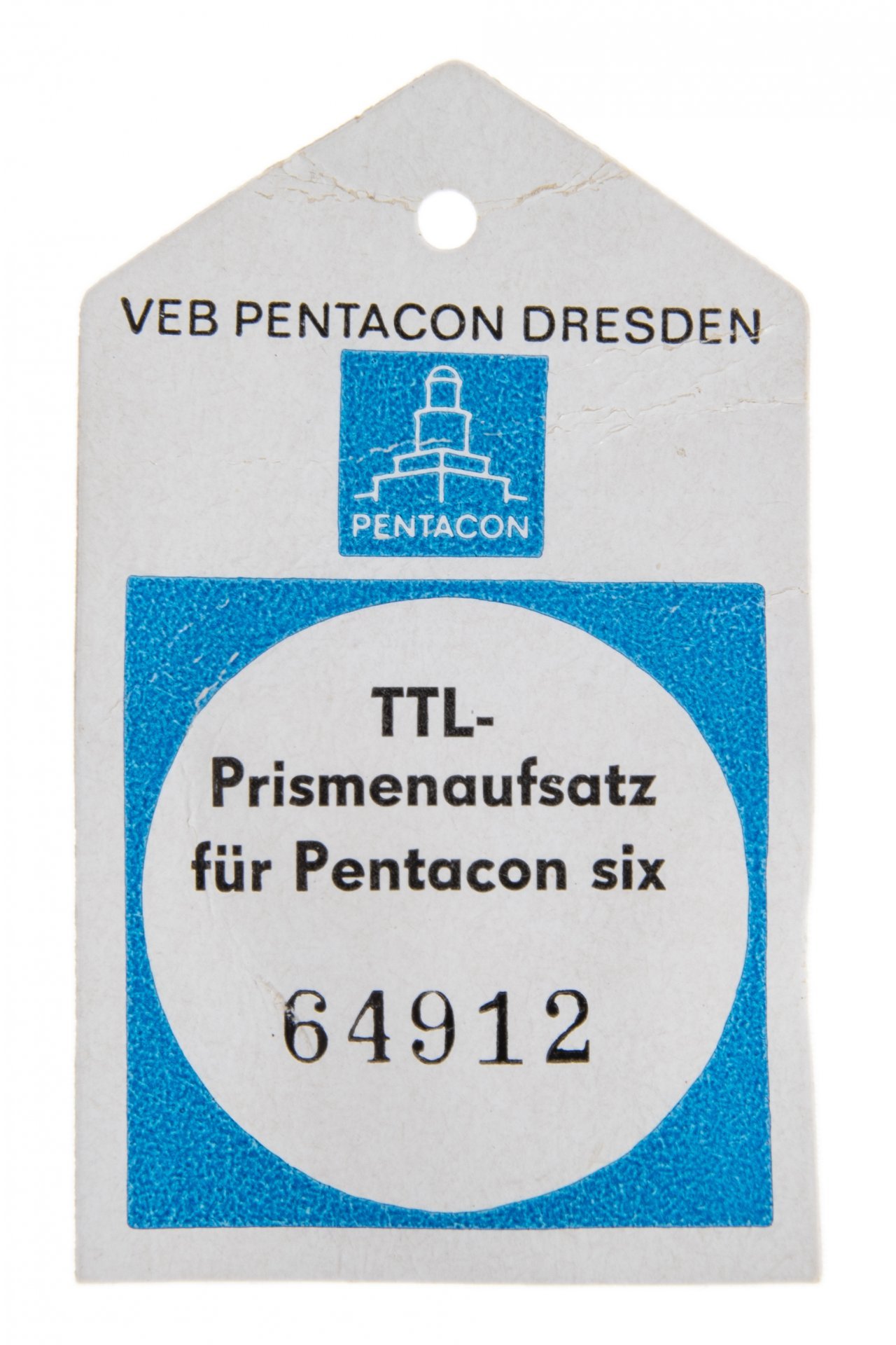 Набор из двух видоискателей "Pentacon" (TTL-Prisma), сплав металлов,  фирма "VEB Pentacon Dresden", ГДР, 1970-1990 гг., Pentacon
