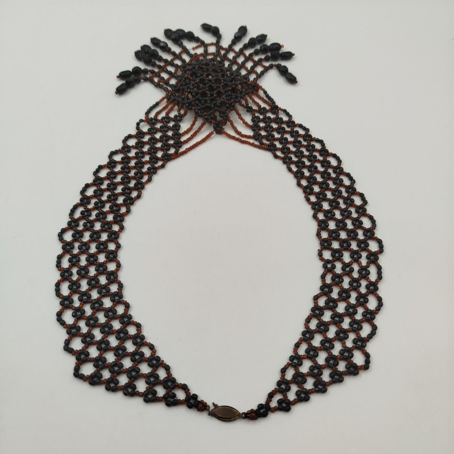 Колье из бисера, бисер, Россия, 1980-2000 гг.