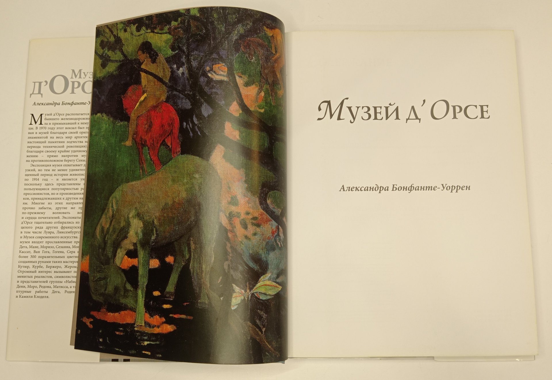 Книга Александры Бонфанте-Уоррен "Музей д'Орсе", Издательство «Эксмо»