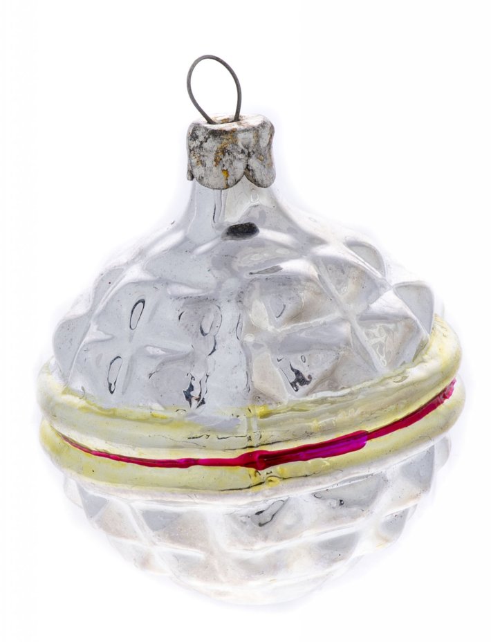 Набор из 11 елочных игрушек, стекло, СССР, 1950-1980 гг.