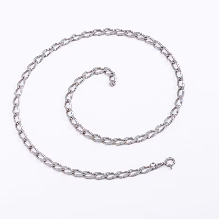 Цепочка  55 см, серебро 925 пр., Италия, 1980-1990 гг.