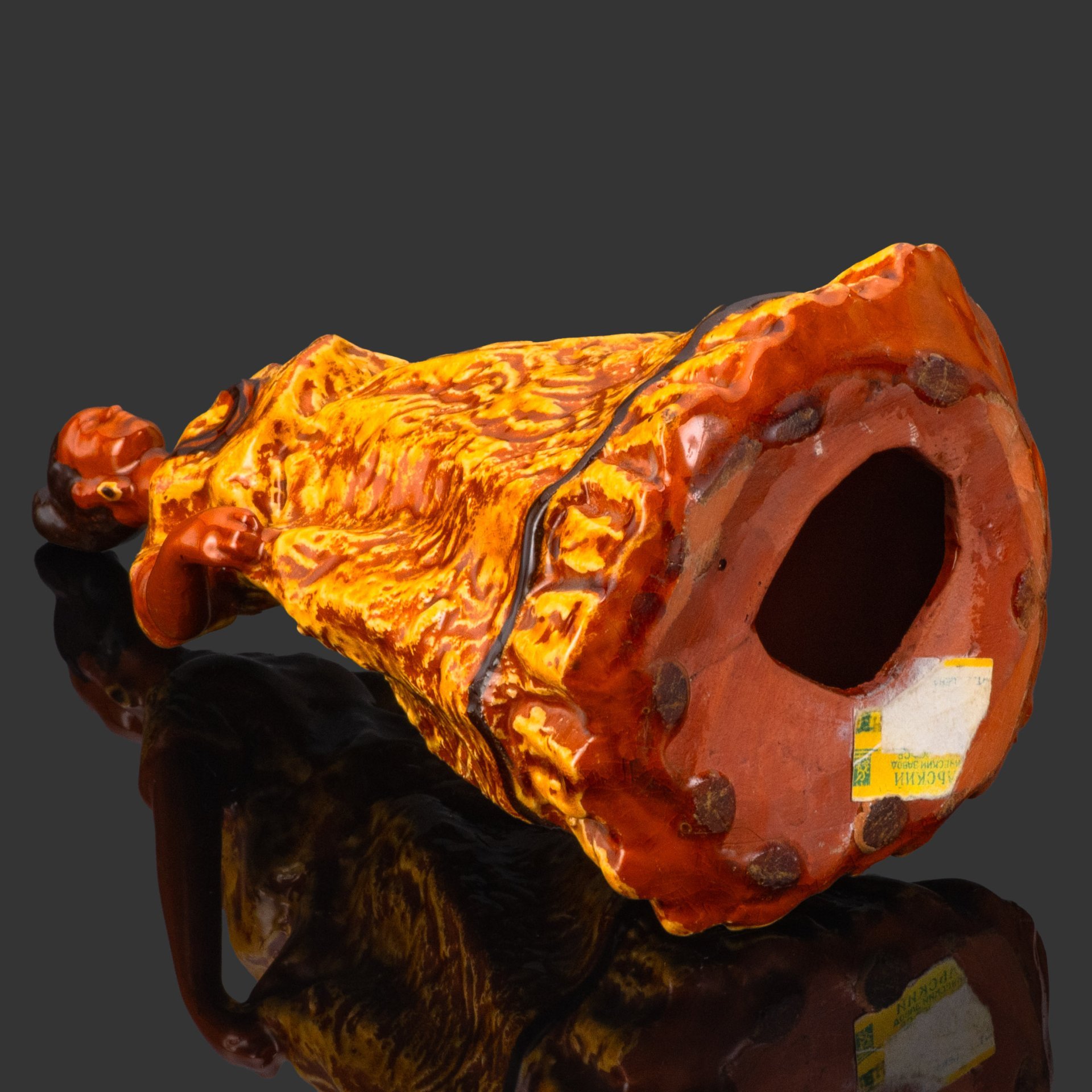 Статуэтка "Мексиканка", керамика, роспись, Гжельский керамический завод, СССР, 1950-1970 гг.