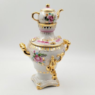 Статуэтка "Самовар с заварочным чайником"