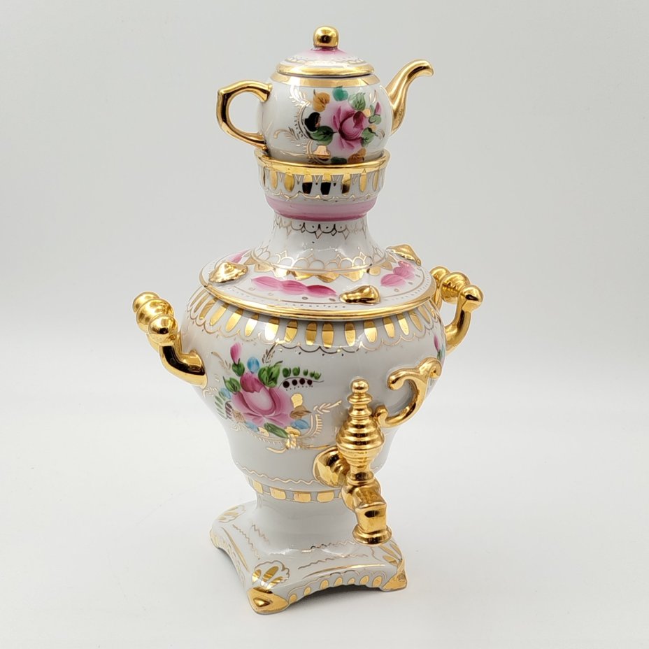 Статуэтка "Самовар с заварочным чайником"