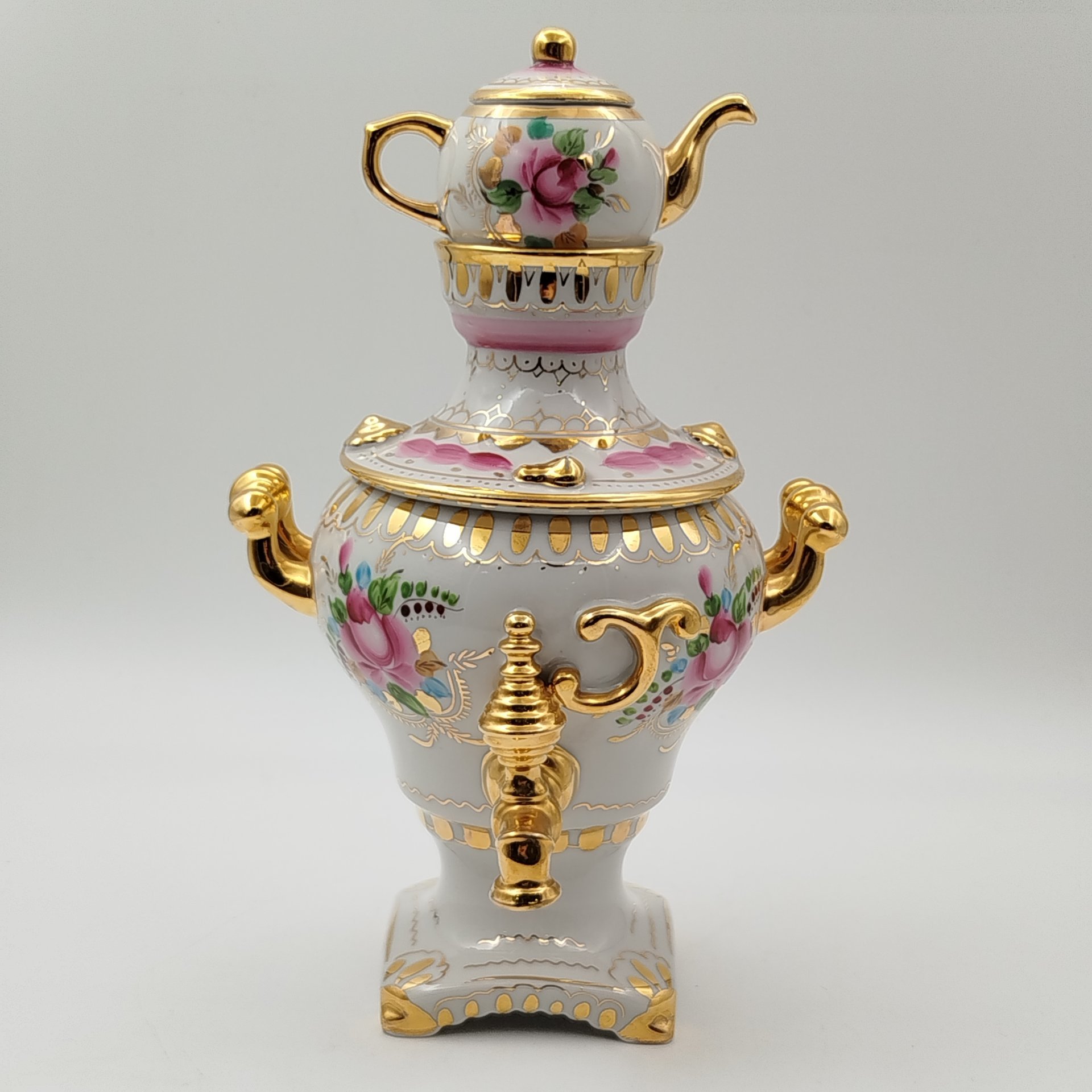 Статуэтка "Самовар с заварочным чайником"